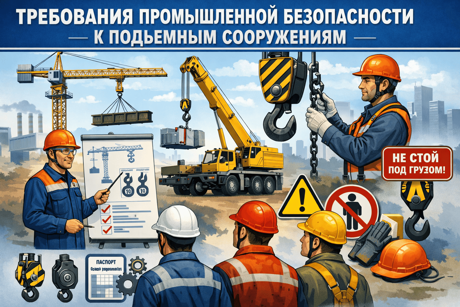 Требования промышленной безопасности к подъемным сооружениям